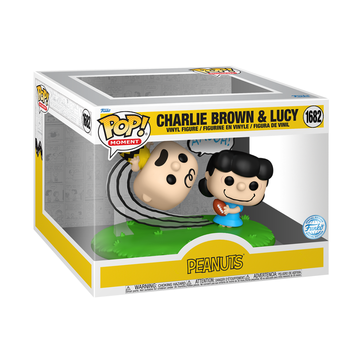 Peanuts - Charlie Brown and Lucy US Exclusive Pop! Moment [RS]