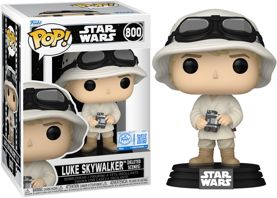 Star Wars: Deleted Scenes - Luke Skywalker with Binoculars Pop! Vinyl [RS]