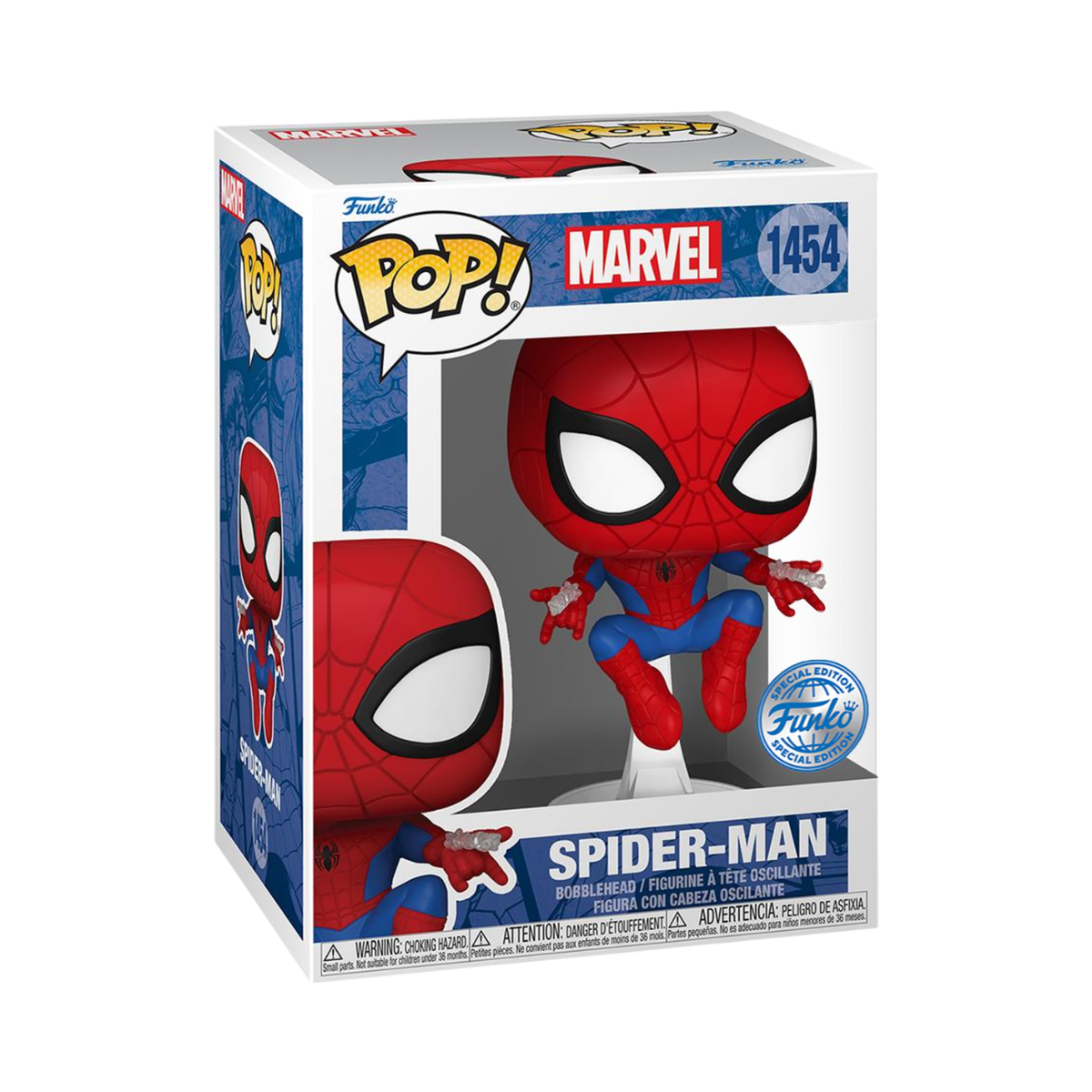 FUN85243 Marvel - Spider-Man with Webshooters Pop! Vinyl [RS] - Funko - Titan Pop Culture