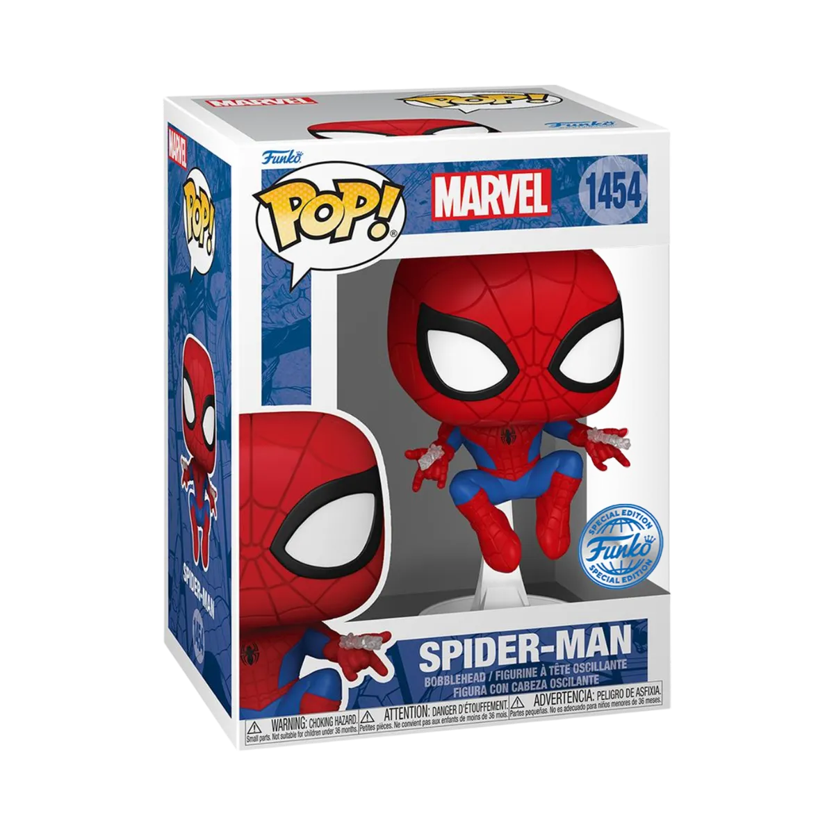 FUN85243 Marvel Comics - Spider-Man with Webshooters US Exclusive Pop! Vinyl [RS] - Funko - Titan Pop Culture