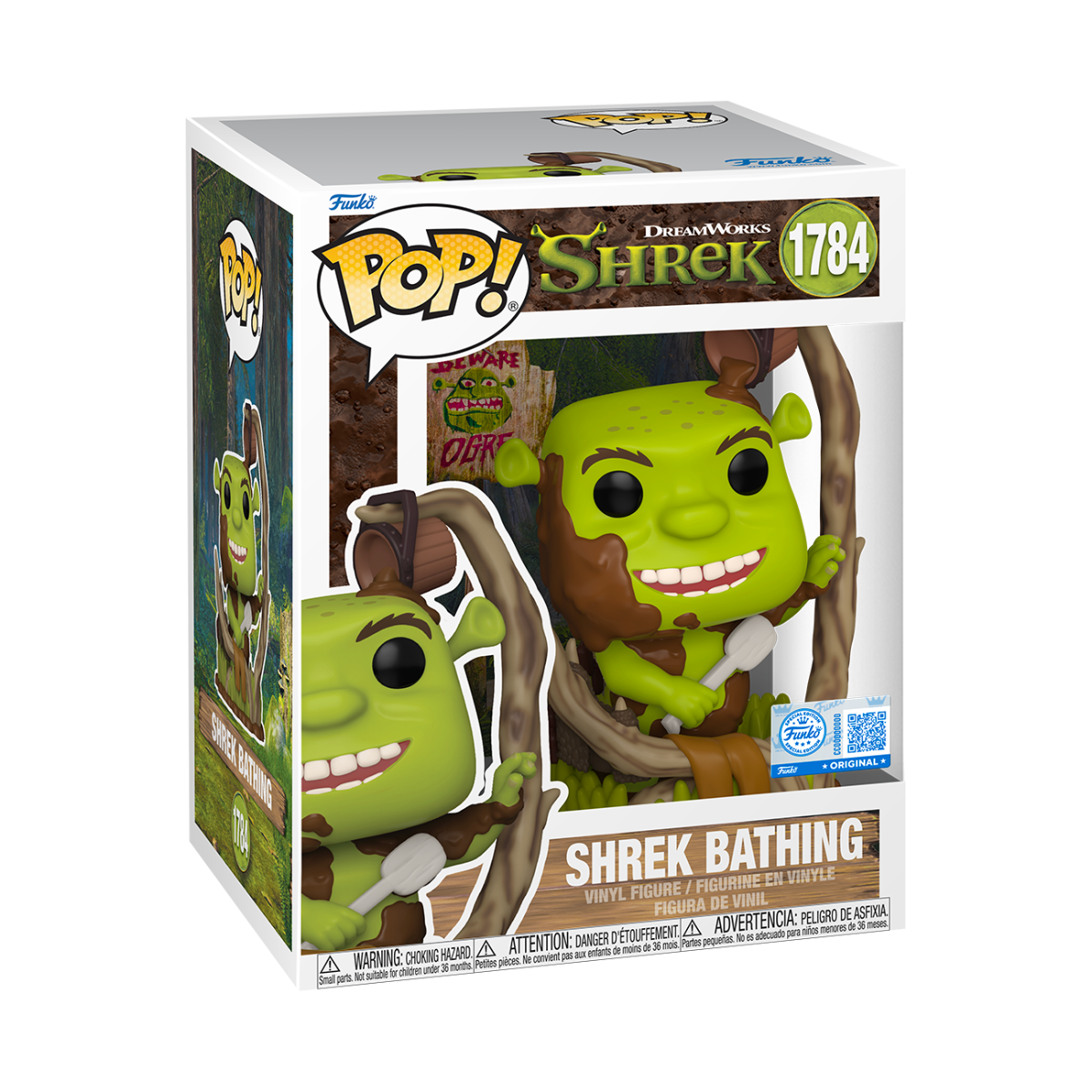 Shrek - Shrek in Bath US Exclusive Pop! Premium [RS]