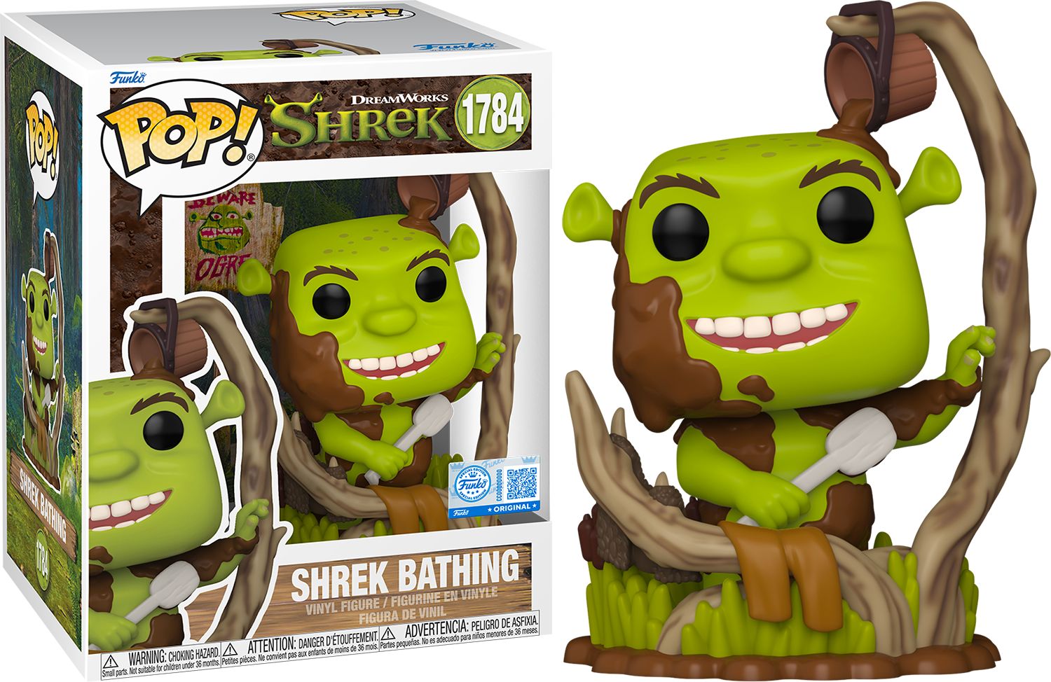 Shrek - Shrek in Bath US Exclusive Pop! Premium [RS]
