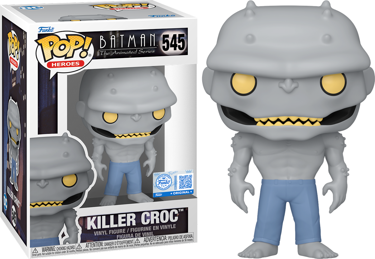 FUN85249 Batman: The Animated Series - Killer Croc US Exclusive Pop! Vinyl [RS] - Funko - Titan Pop Culture