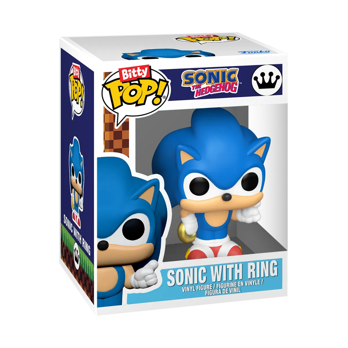 FUN85250 Sonic the Hedgehog - Sonic with Ring Bitty Pop! Arcade - Funko - Titan Pop Culture