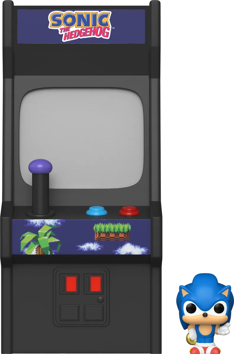 FUN85250 Sonic the Hedgehog - Sonic with Ring Bitty Pop! Arcade - Funko - Titan Pop Culture