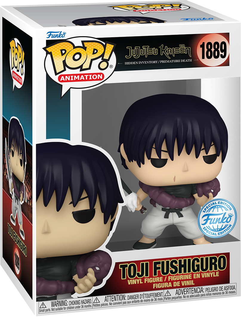 FUN85324 Jujutsu Kaisen - Toji Fushiguro (with chase) US Exclusive Pop! Vinyl [RS] - Funko - Titan Pop Culture