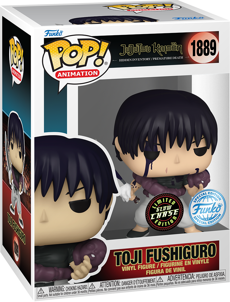 FUN85324 Jujutsu Kaisen - Toji Fushiguro (with chase) US Exclusive Pop! Vinyl [RS] - Funko - Titan Pop Culture