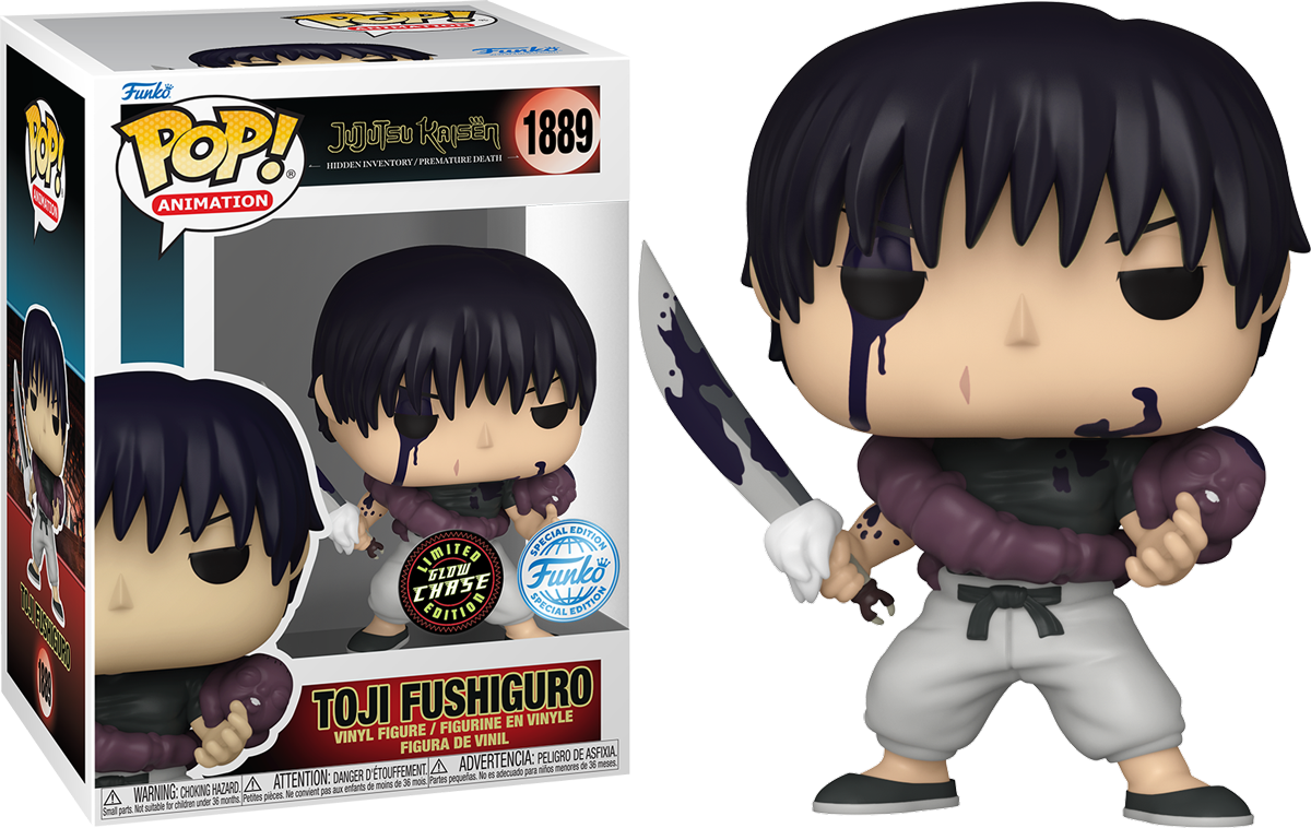 FUN85324 Jujutsu Kaisen - Toji Fushiguro (with chase) US Exclusive Pop! Vinyl [RS] - Funko - Titan Pop Culture