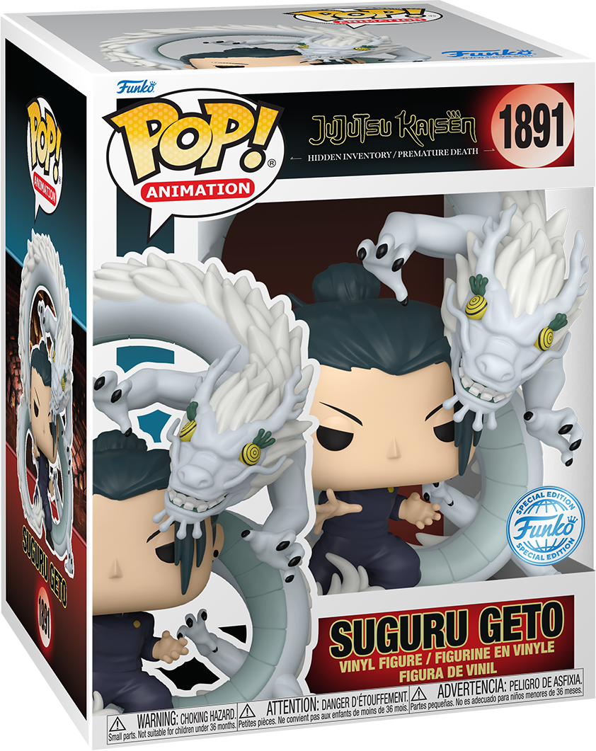 FUN85327 Jujutsu Kaisen - Suguru Geto (with Rainbow Dragon) US Exclusive Pop! Premium [RS] - Funko - Titan Pop Culture