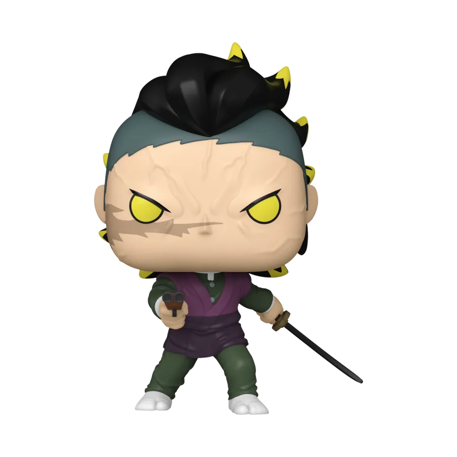 FUN85328 Demon Slayer - Genya Shinazugawa Pop! Vinyl - Funko - Titan Pop Culture