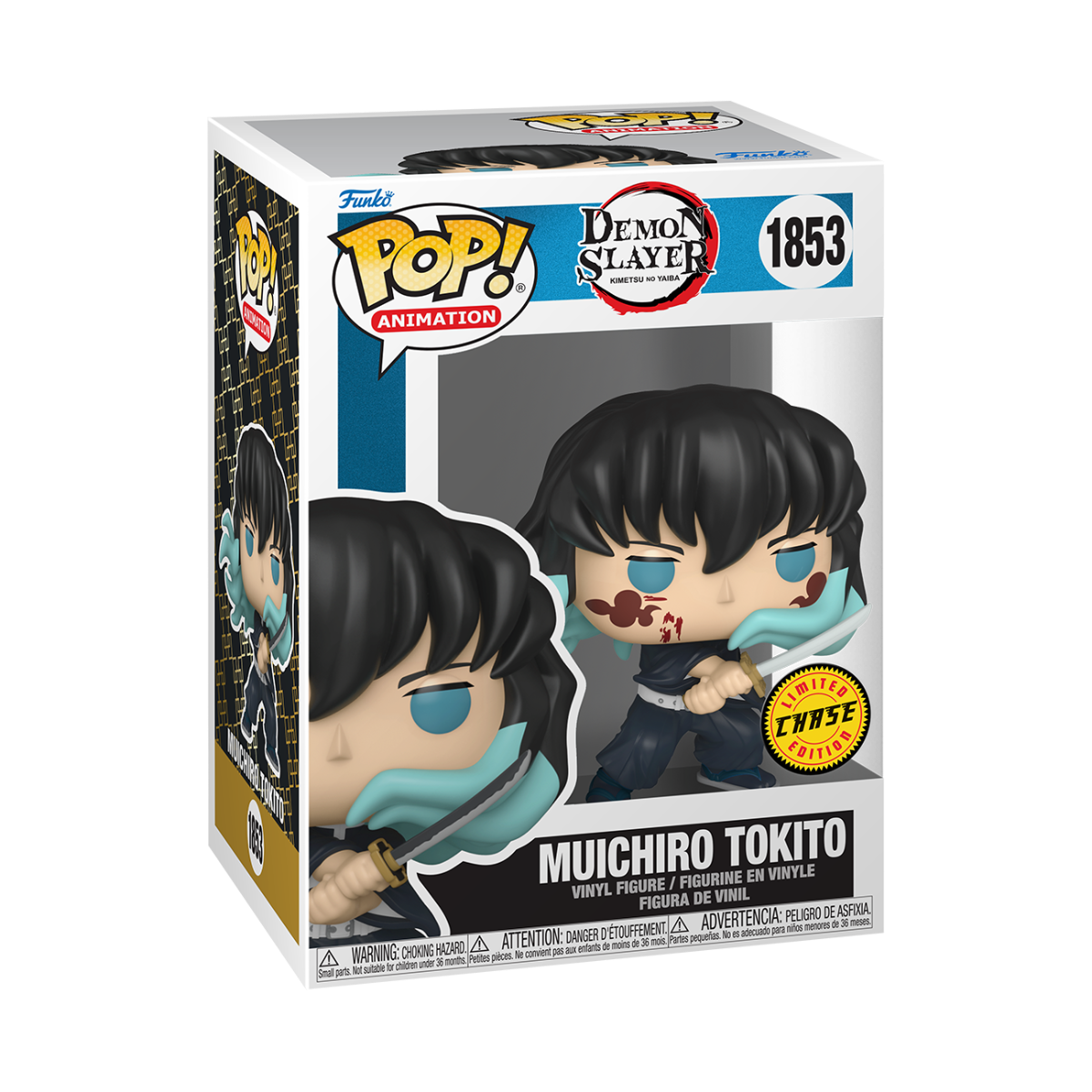  Demon Slayer - Muichiro Tokito Pop! Vinyl - Chase Bundle / Case - Funko - Titan Pop Culture