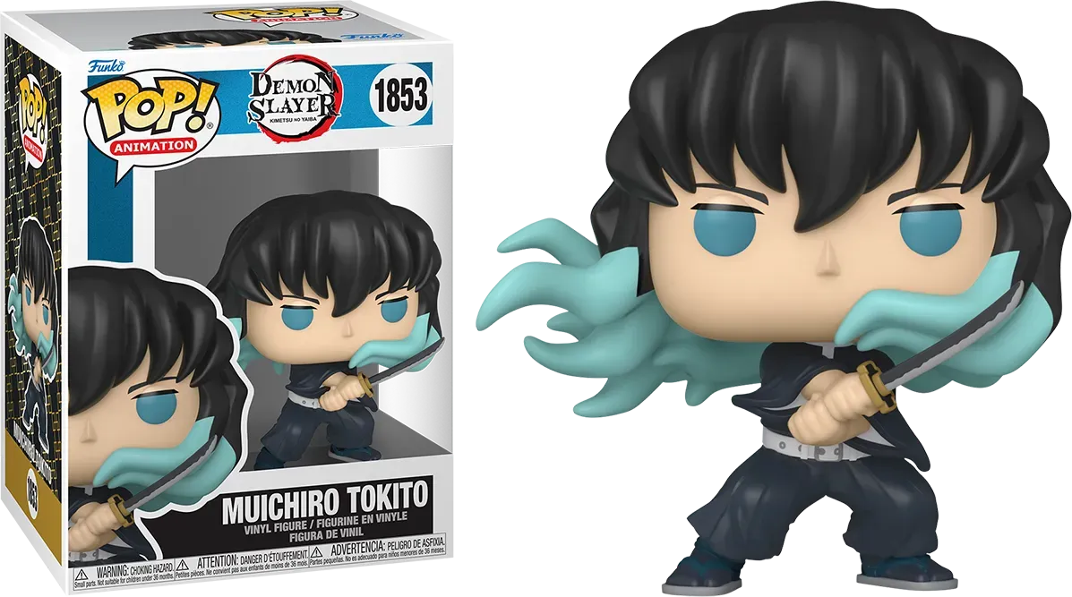  Demon Slayer - Muichiro Tokito Pop! Vinyl - Chase Bundle / Case - Funko - Titan Pop Culture