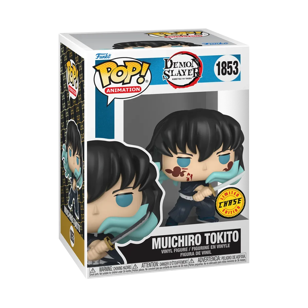  Demon Slayer - Muichiro Tokito Pop! Vinyl - Chase Bundle / Case - Funko - Titan Pop Culture