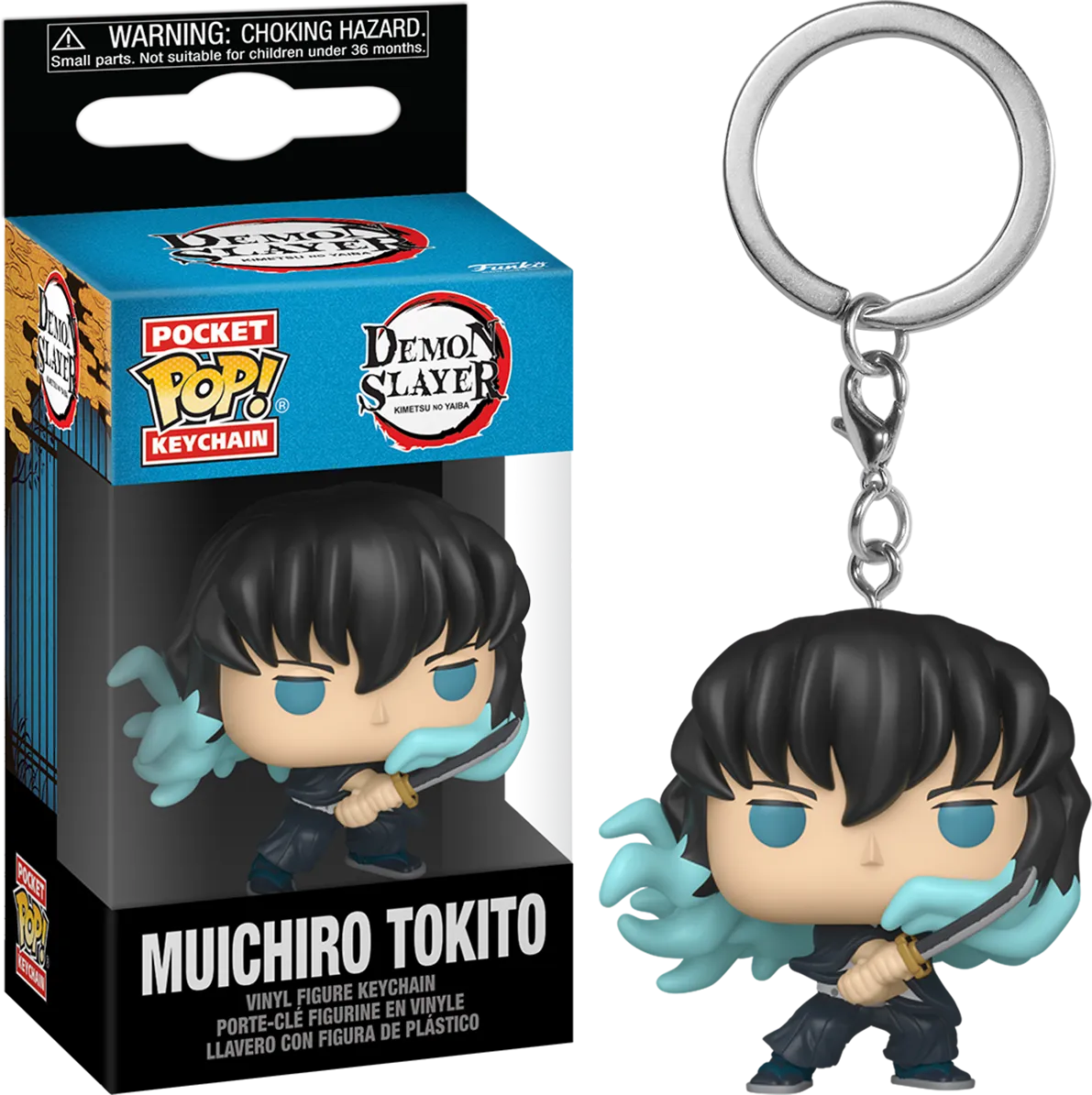 FUN85333 Demon Slayer - Muichiro Tokito Pop! Keychain - Funko - Titan Pop Culture