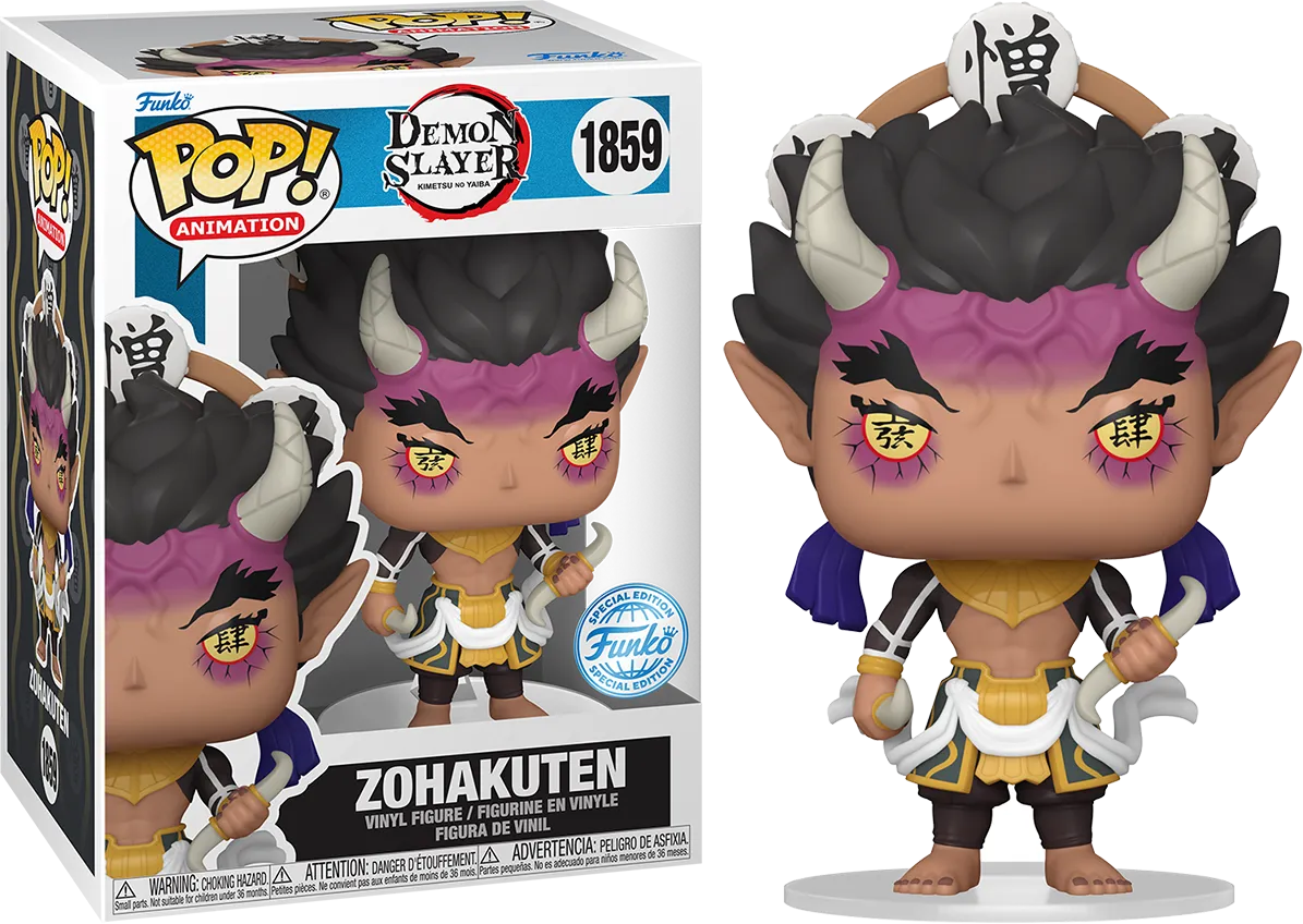 FUN85405 Demon Slayer - Zohakuten US Exclusive Pop! Vinyl [RS] - Funko - Titan Pop Culture