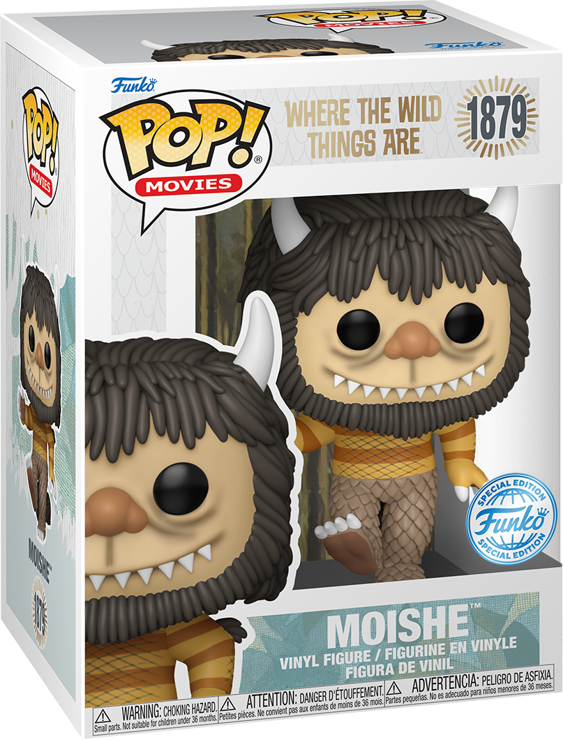 FUN85450 Where the Wild Things Are - Moishe US Exclusive Pop! Vinyl [RS] - Funko - Titan Pop Culture