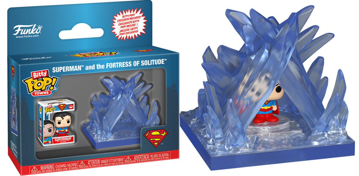 DC Comics - Fortress of Solitude Bitty Pop! Town