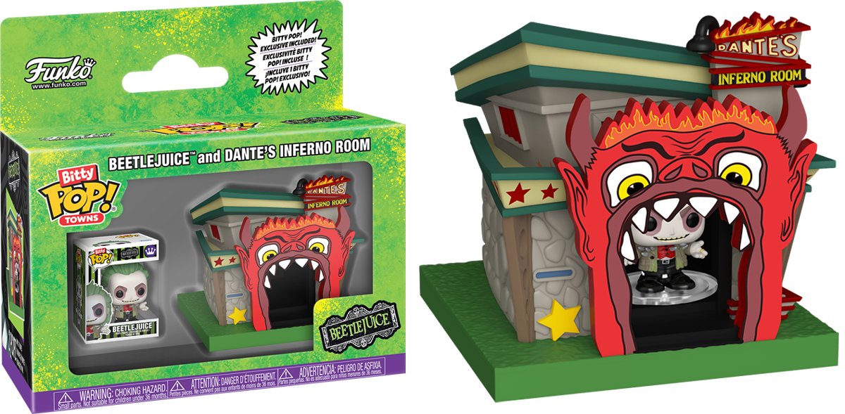 Beetlejuice - Dante's Inferno Bitty Pop! Town