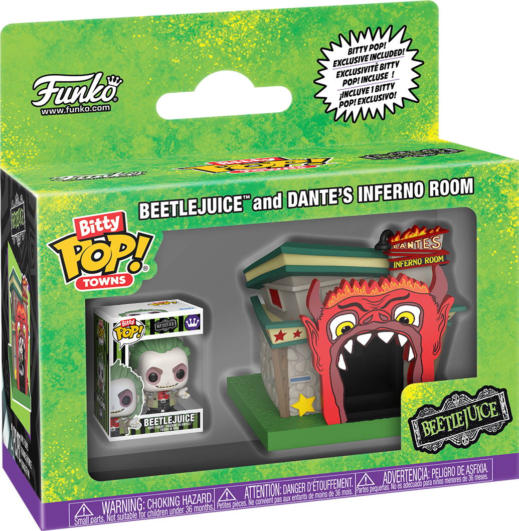Beetlejuice - Dante's Inferno Bitty Pop! Town