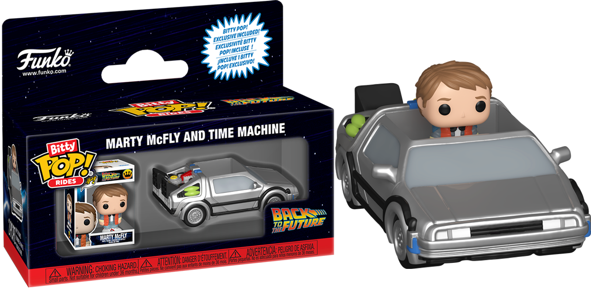 Back to the Future - Delorean Bitty Pop! Ride