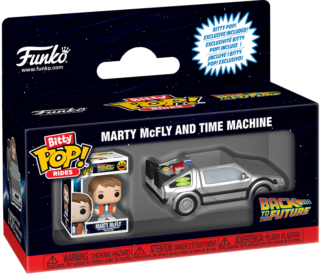 Back to the Future - Delorean Bitty Pop! Ride