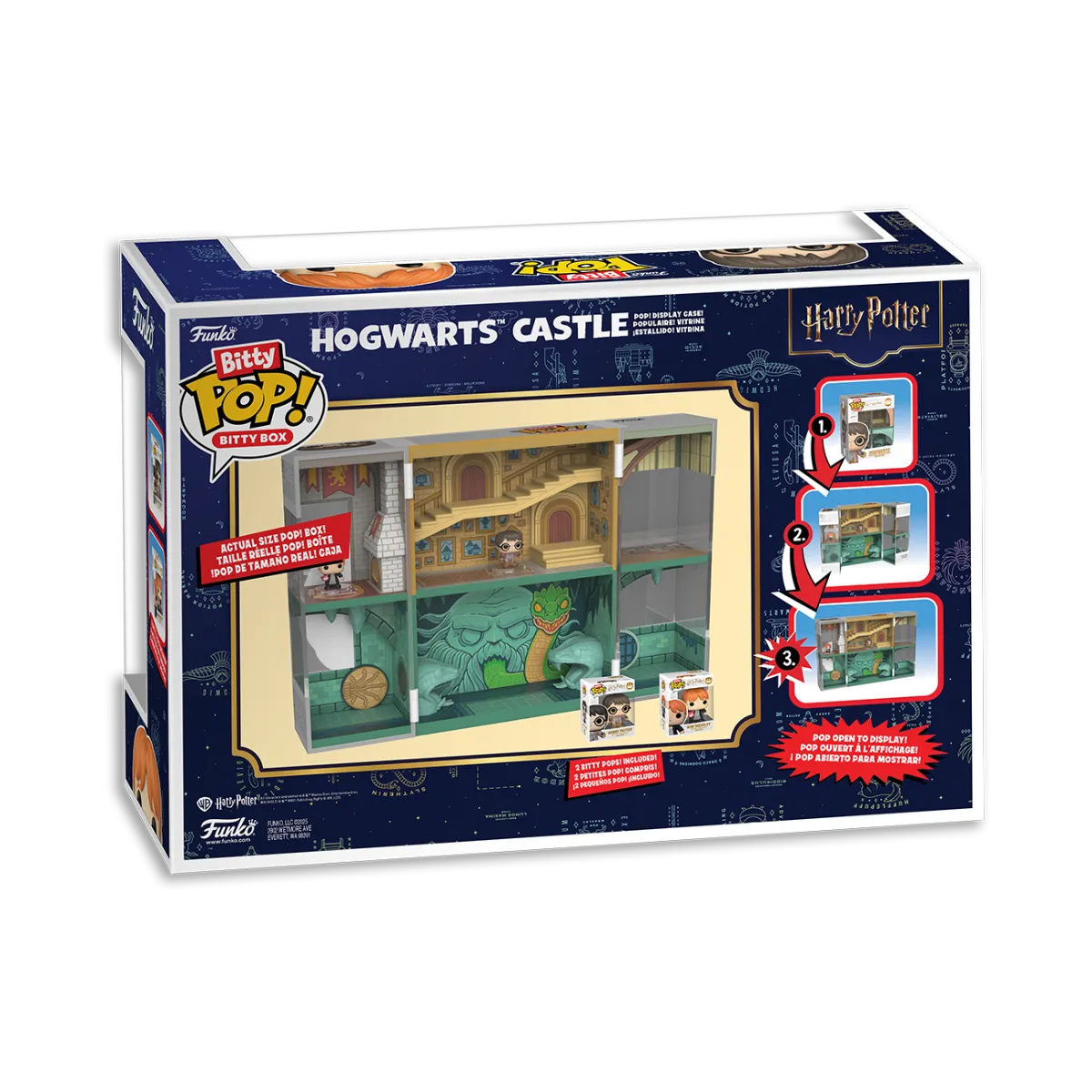 FUN85533 Harry Potter - Hogwarts Bitty Box Playset - Funko - Titan Pop Culture