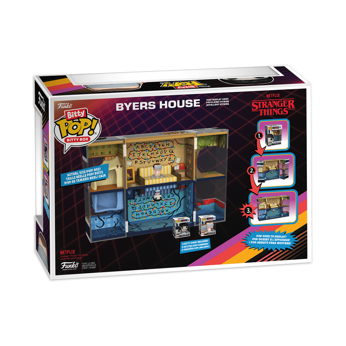 FUN85534 Stranger Things - Byers House Bitty Box Playset - Funko - Titan Pop Culture