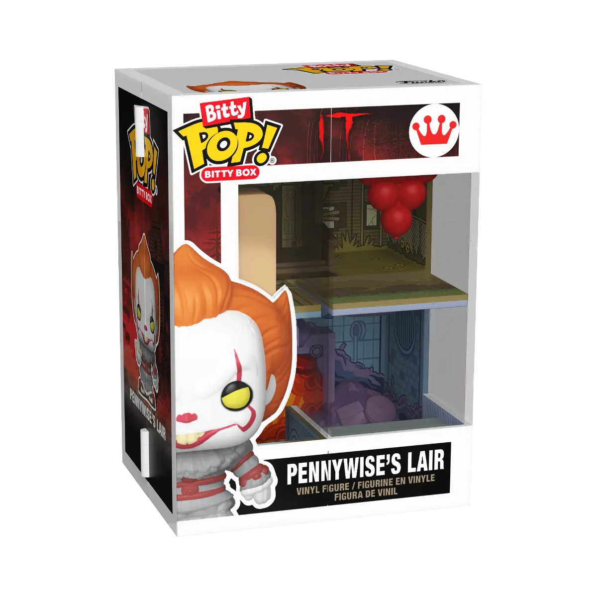 FUN85535 IT - Pennywise's Lair Bitty Box Playset - Funko - Titan Pop Culture