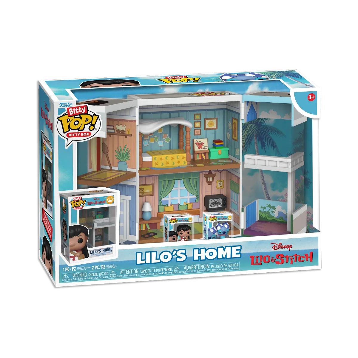 FUN85536 Lilo & Stitch - Lilo's Home Bitty Box Playset - Funko - Titan Pop Culture