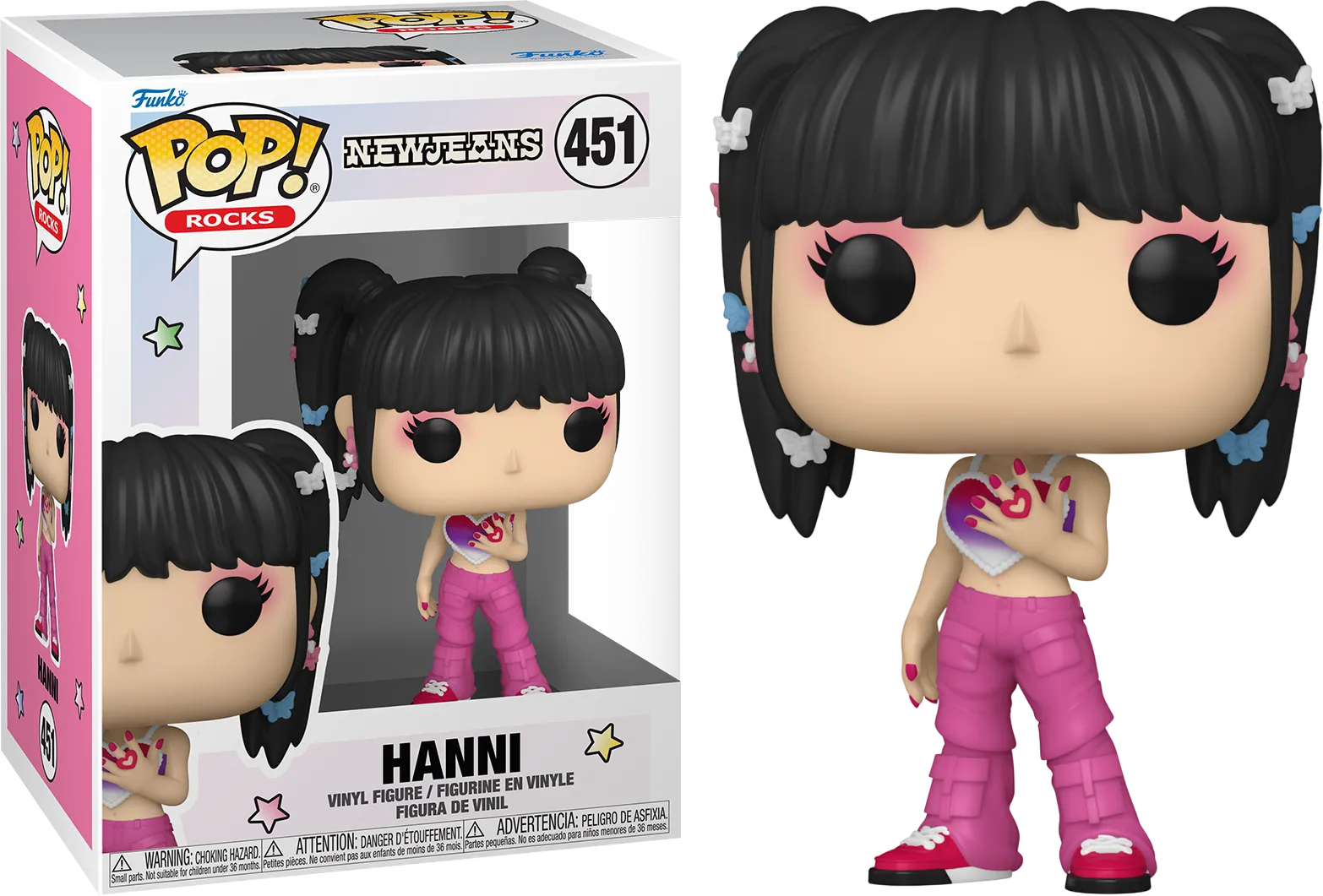 FUN85681 NewJeans - Hanni Pop! Vinyl - Funko TBA - Titan Pop Culture