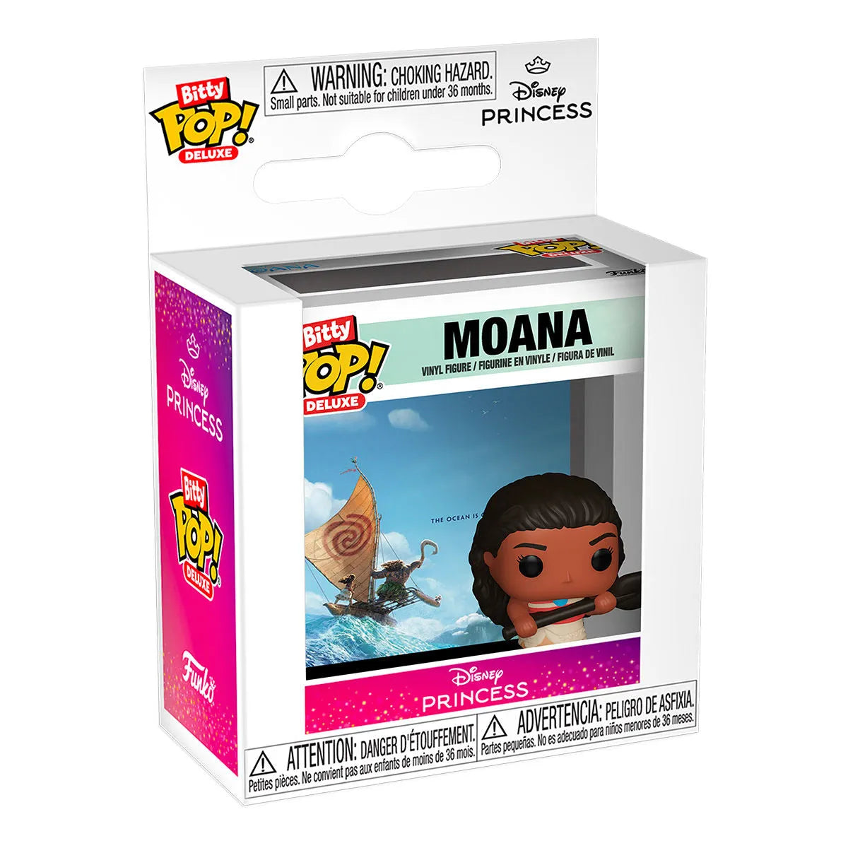 FUN85687 Moana - Moana with Ship Bitty Pop! Deluxe - Funko - Titan Pop Culture