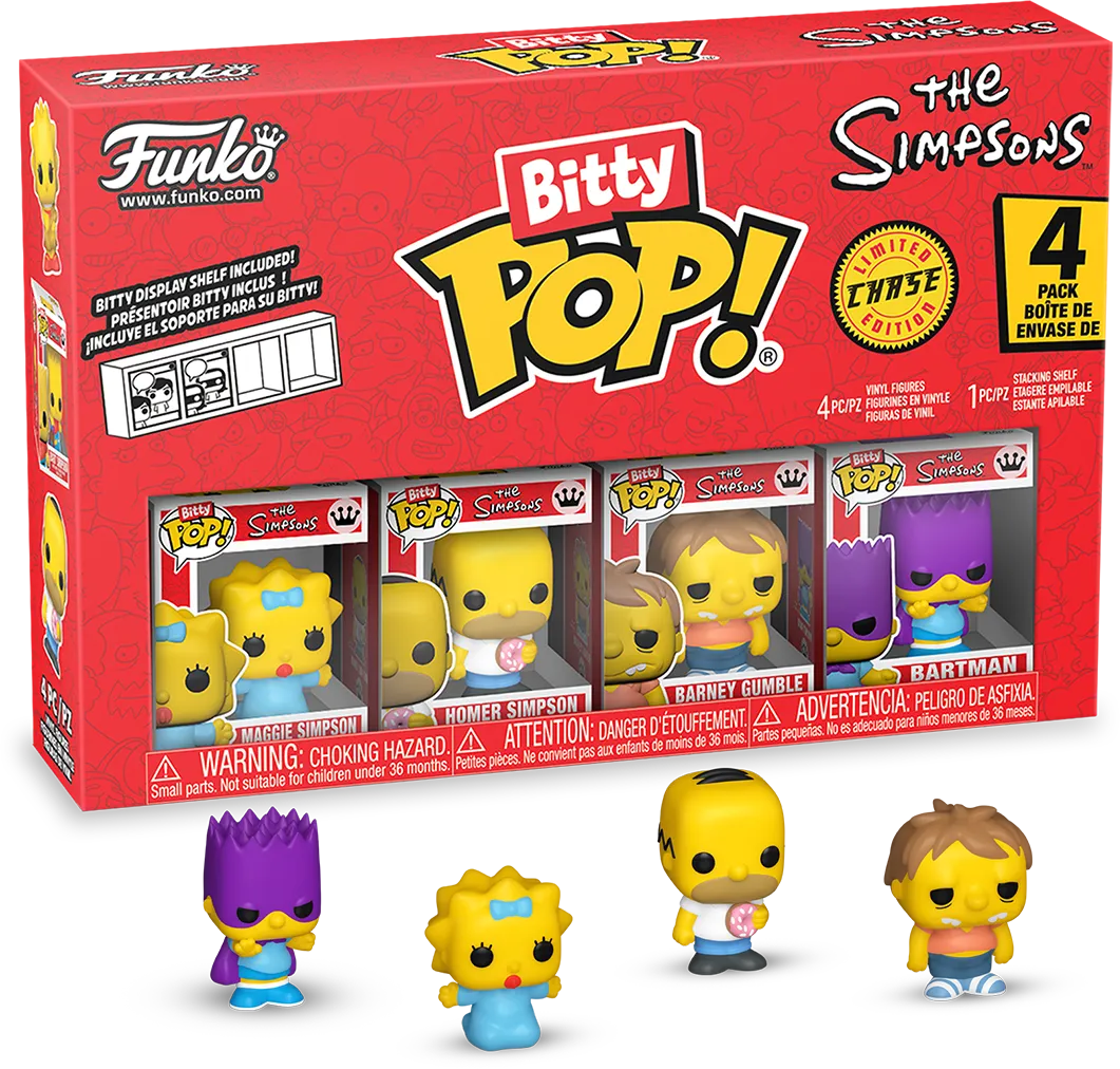 Simpsons - Maggie Bitty Pop! 4-Pack