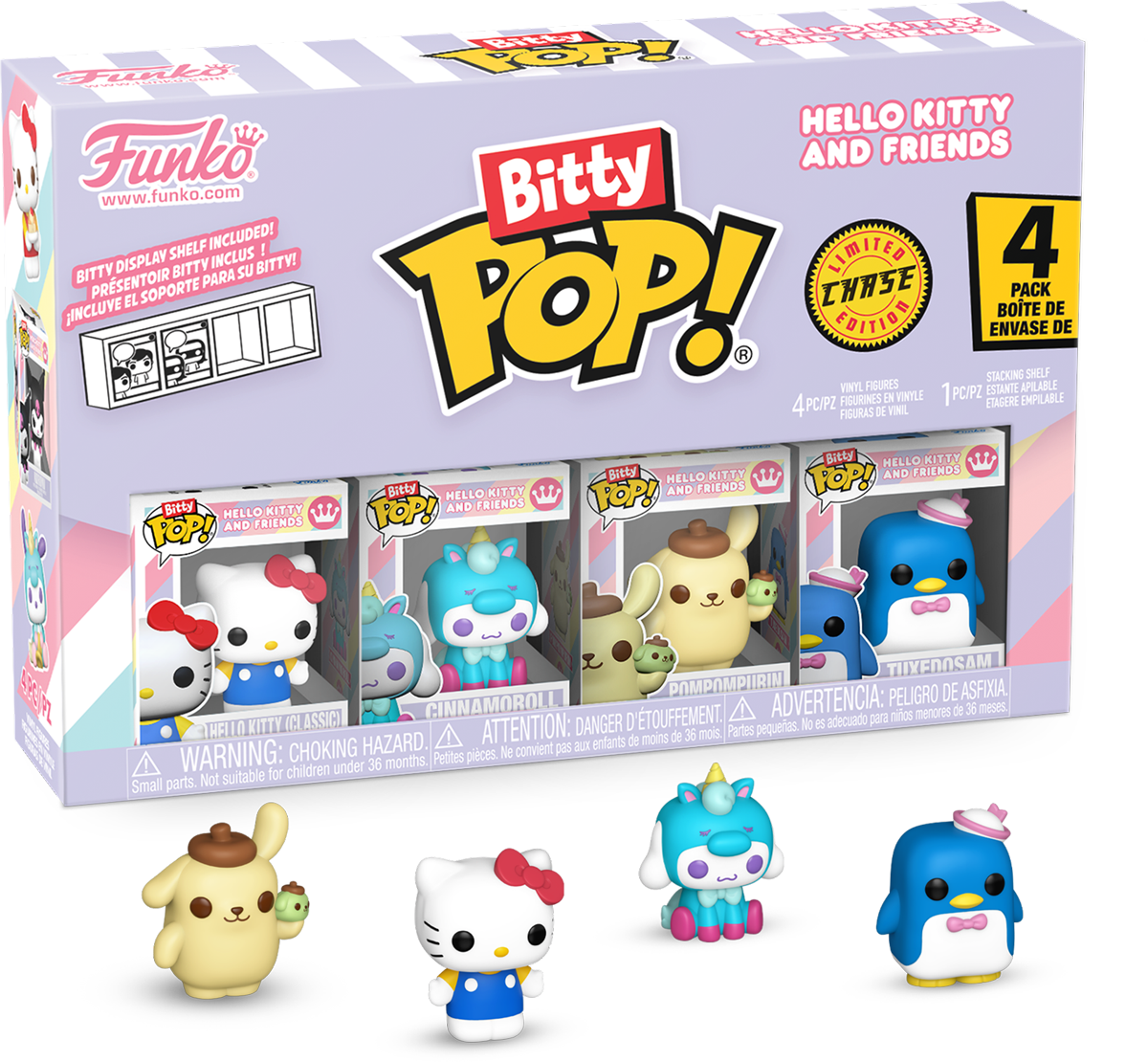Sanrio - Hello Kitty Bitty Pop! 4-Pack