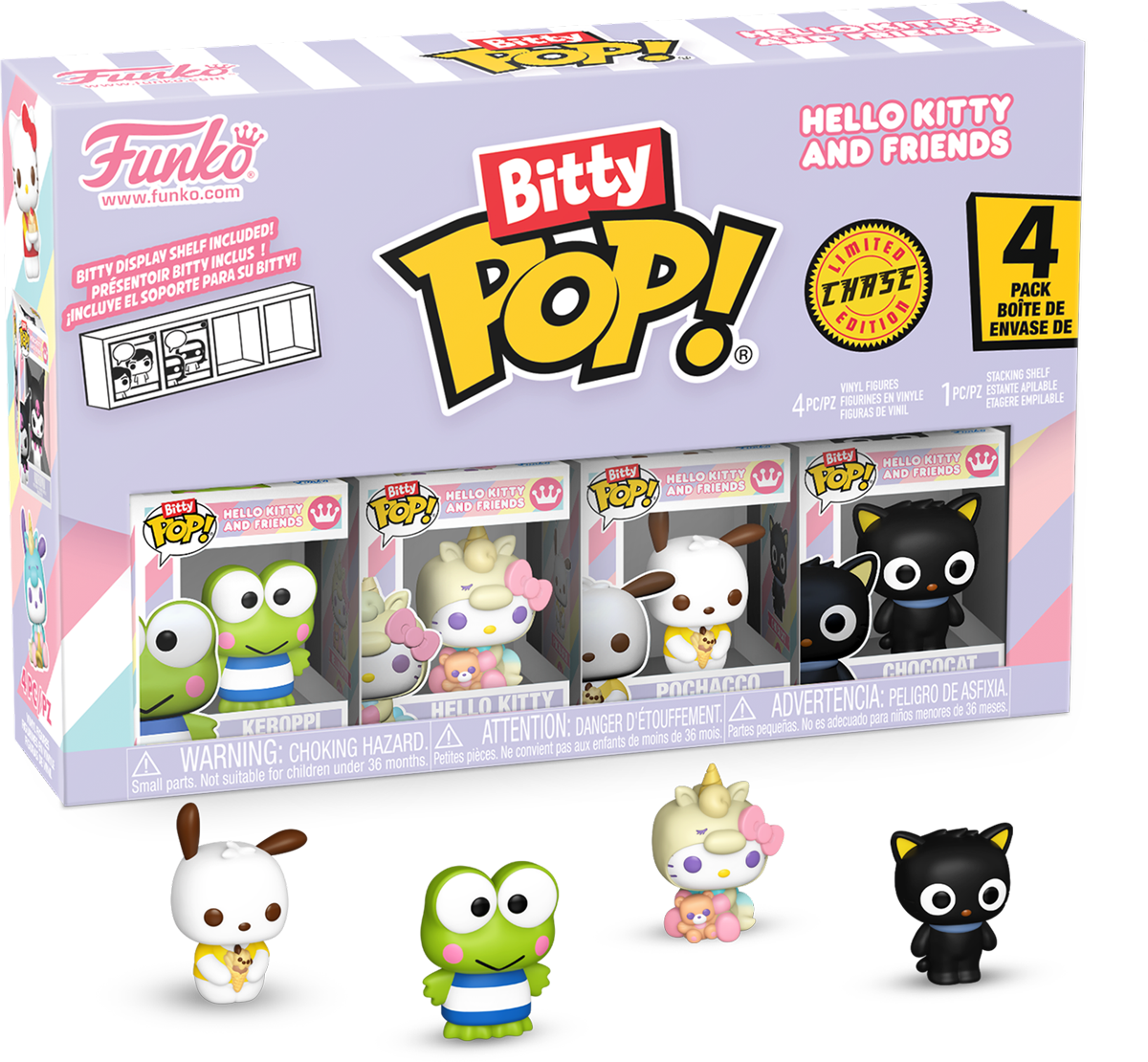 Sanrio - Keroppi Bitty Pop! 4-Pack