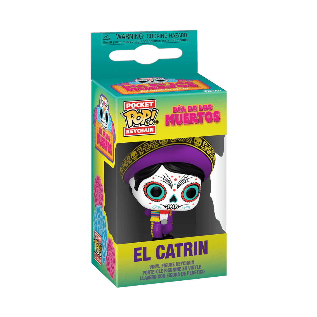 FUN85780 Dia De Los Muertos - El Cartin Pop! Keychain - Funko - Titan Pop Culture