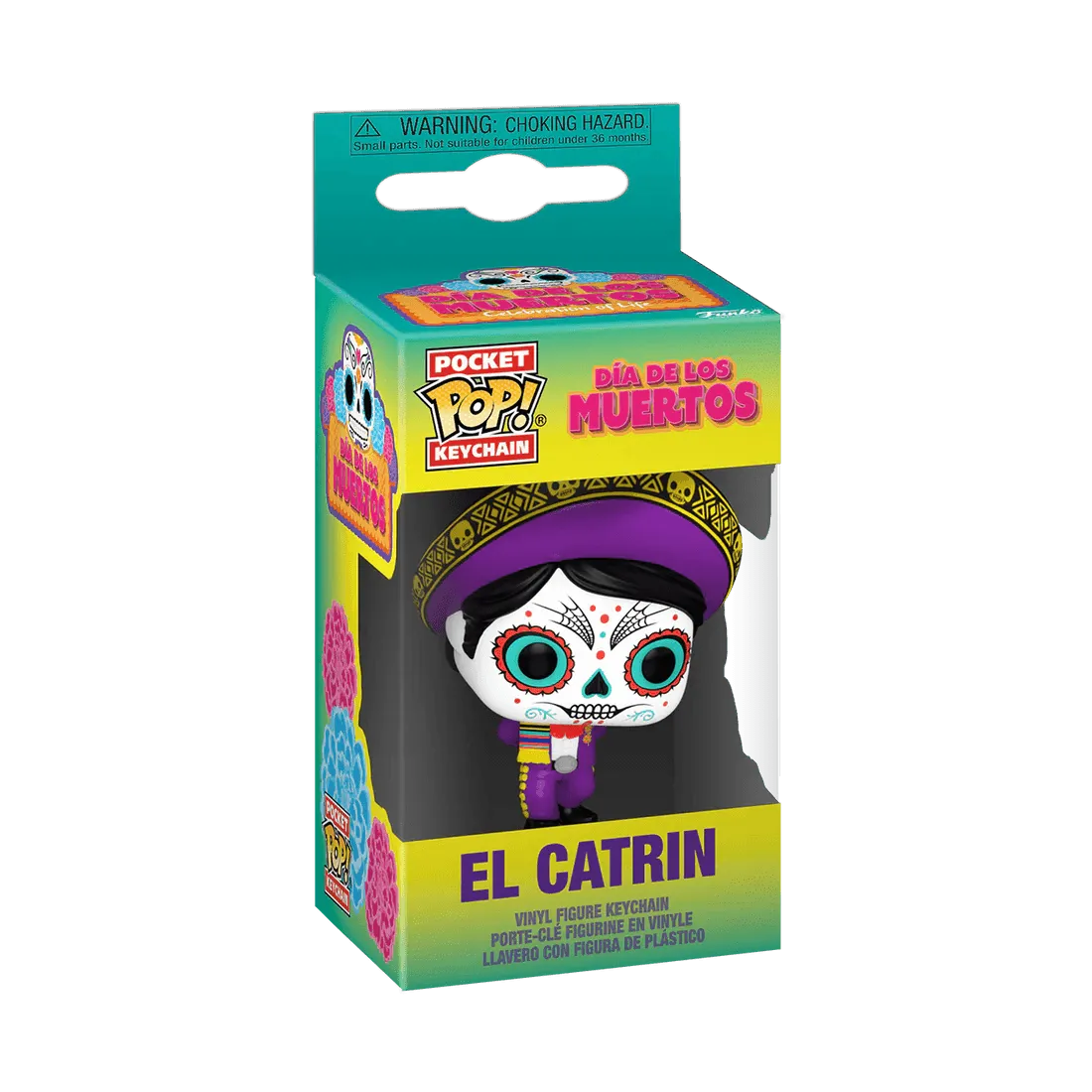 FUN85780 Dia De Los Muertos - El Cartin Pop! Keychain - Funko - Titan Pop Culture