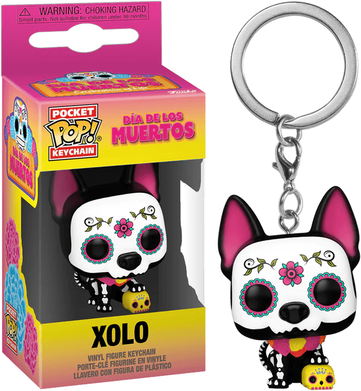 FUN85782 Dia De Los Muertos - Xolo Pop! Keychain - Funko - Titan Pop Culture