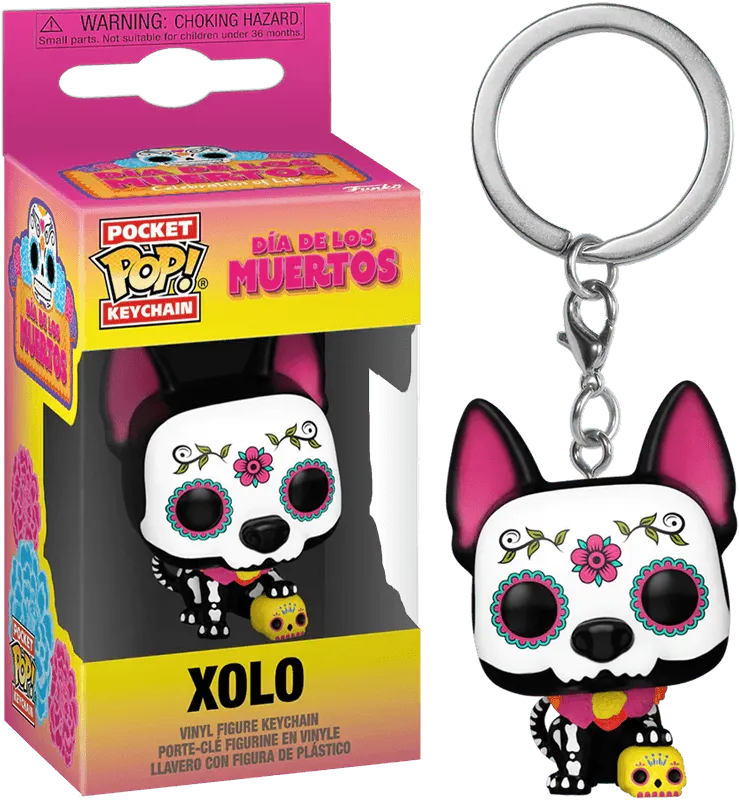 FUN85782 Dia De Los Muertos - Xolo Pop! Keychain - Funko - Titan Pop Culture