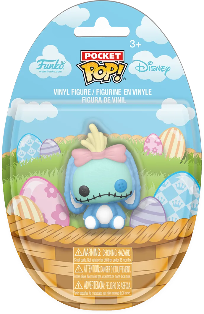 FUN85824 Lilo & Stitch - Scrump Easter Egg Pocket Pop! Vinyl - Funko - Titan Pop Culture