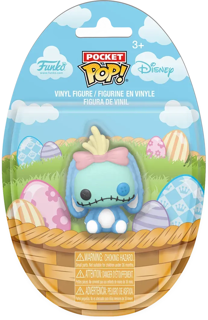 FUN85824 Lilo & Stitch - Scrump Easter Egg Pocket Pop! Vinyl - Funko - Titan Pop Culture