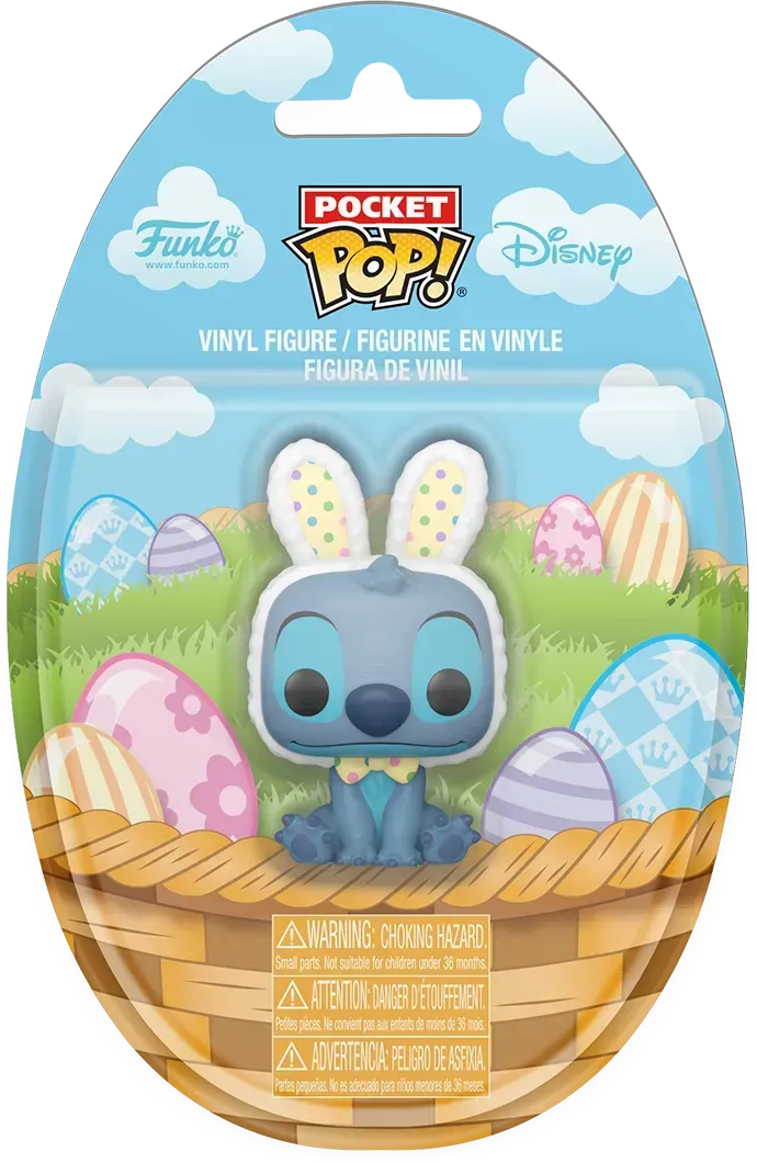 FUN85825 Lilo & Stitch - Stitch Easter Egg Pocket Pop! Vinyl - Funko - Titan Pop Culture