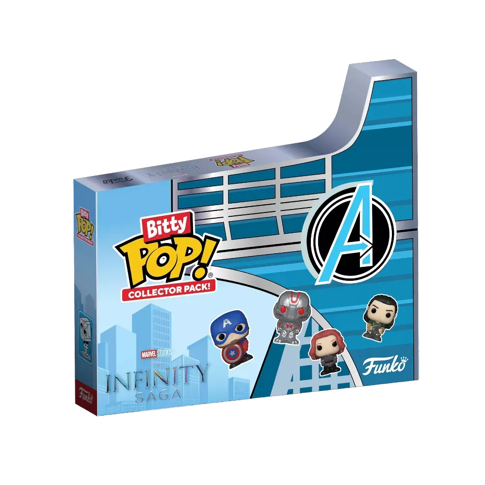 FUN85924 Marvel Comics - Avengers Tower Bitty Pop! 12-Pack - Funko - Titan Pop Culture