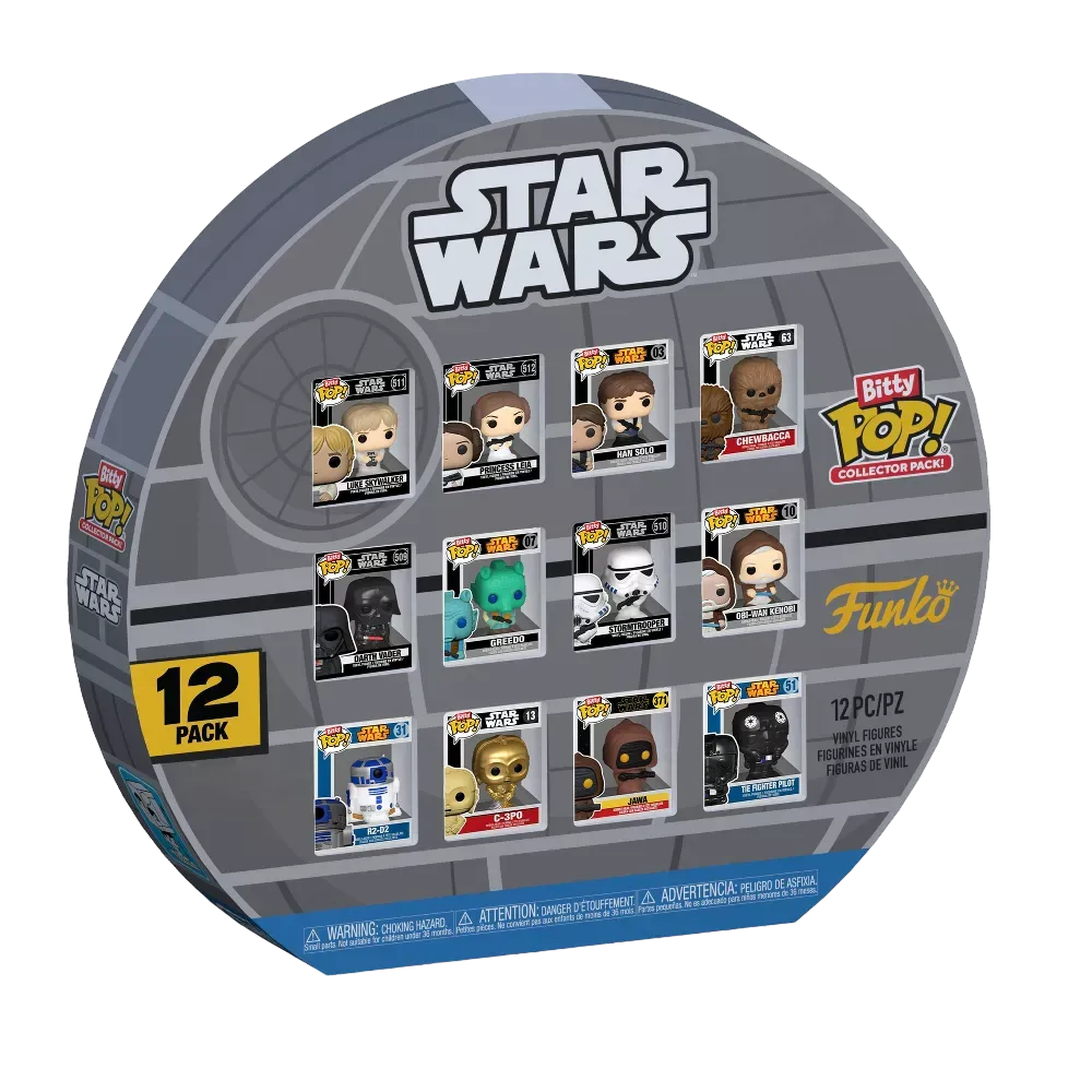 FUN85925 Star Wars - Death Star Bitty Pop! 12-Pack - Funko - Titan Pop Culture