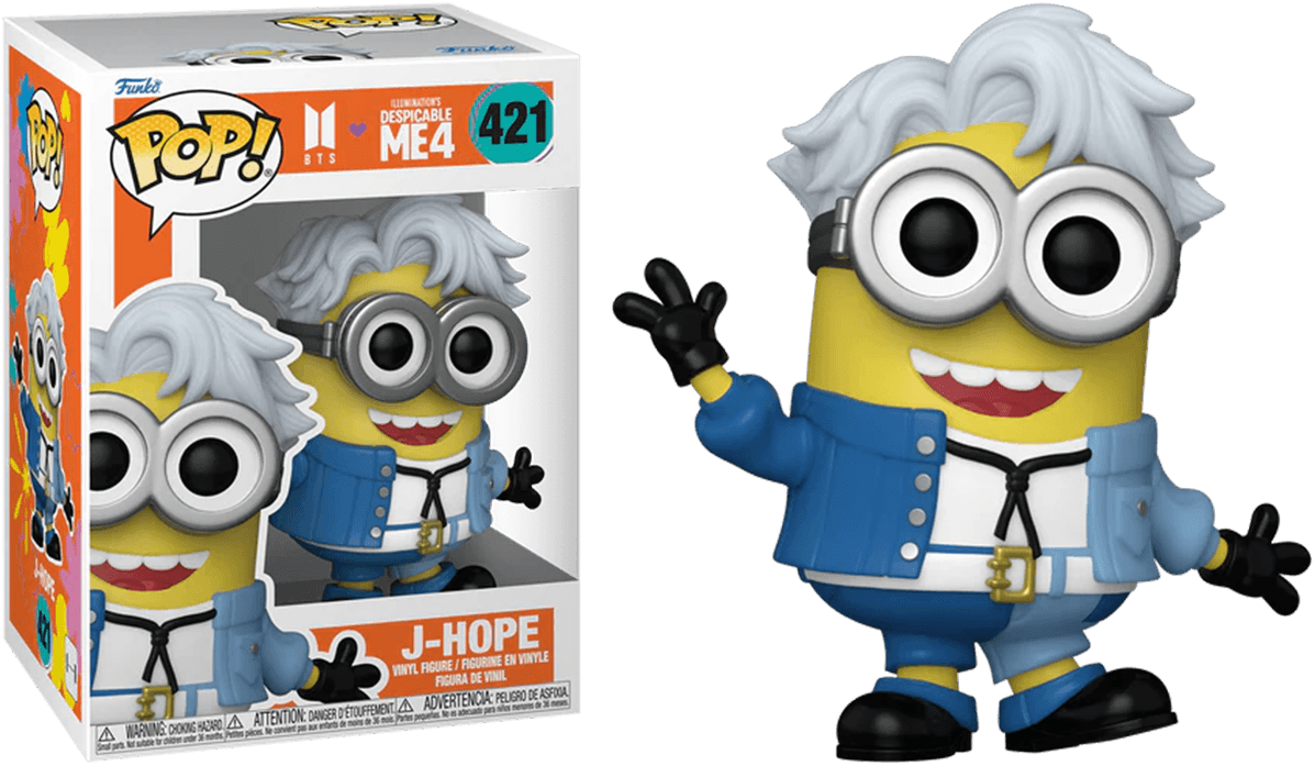 FUN85963 + FUN85964 + FUN85965 + FUN85966 + FUN85967 + FUN85968 + FUN85969 Despicable Me 4 x BTS - BTS ARMY Pop! Vinyl Bundle (Set of 7) - Funko - Titan Pop Culture