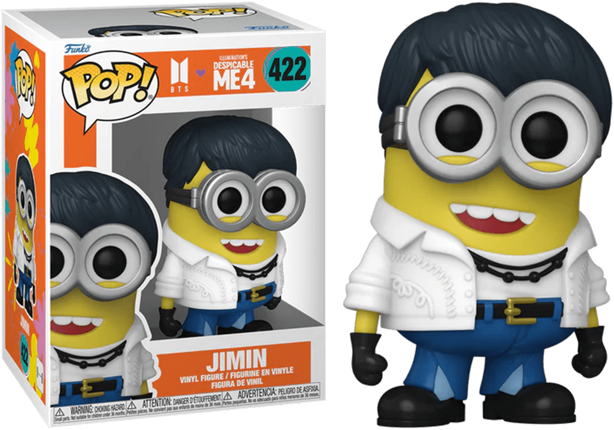 FUN85963 + FUN85964 + FUN85965 + FUN85966 + FUN85967 + FUN85968 + FUN85969 Despicable Me 4 x BTS - BTS ARMY Pop! Vinyl Bundle (Set of 7) - Funko - Titan Pop Culture