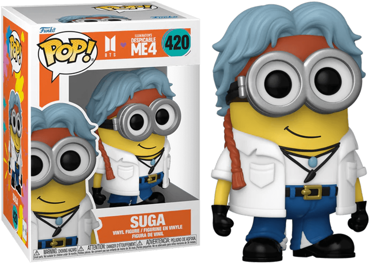 FUN85963 + FUN85964 + FUN85965 + FUN85966 + FUN85967 + FUN85968 + FUN85969 Despicable Me 4 x BTS - BTS ARMY Pop! Vinyl Bundle (Set of 7) - Funko - Titan Pop Culture