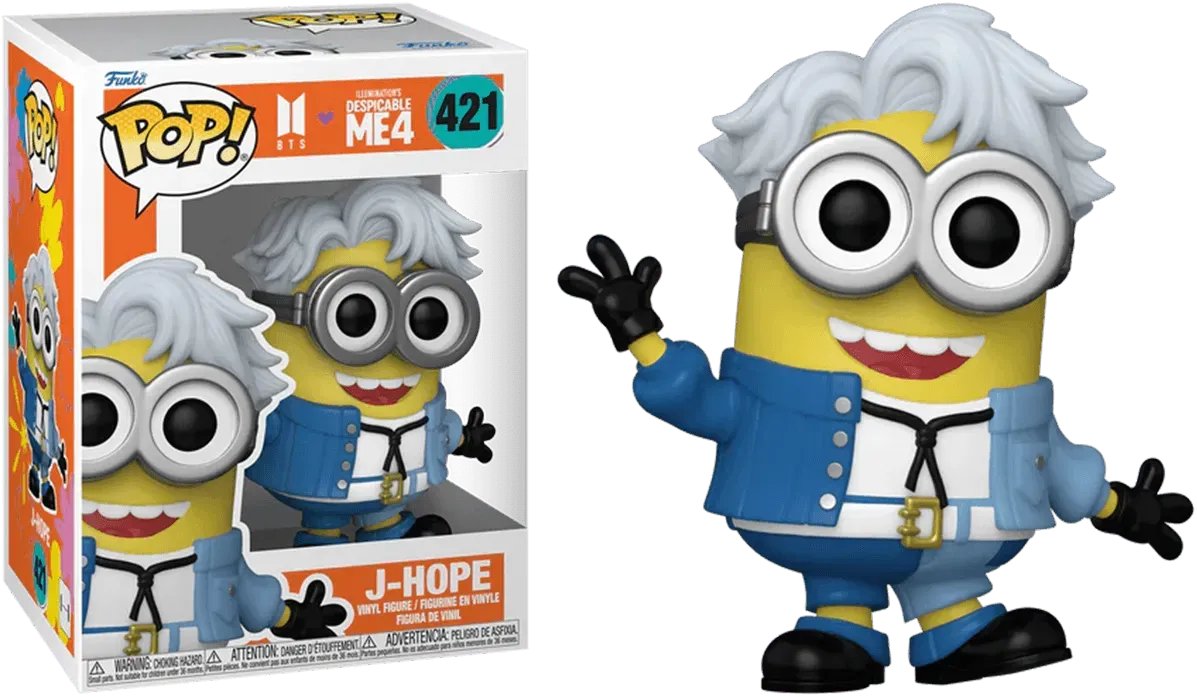 FUN85963 + FUN85964 + FUN85965 + FUN85966 + FUN85967 + FUN85968 + FUN85969 Despicable Me 4 x BTS - BTS ARMY Pop! Vinyl Bundle (Set of 7) - Funko - Titan Pop Culture