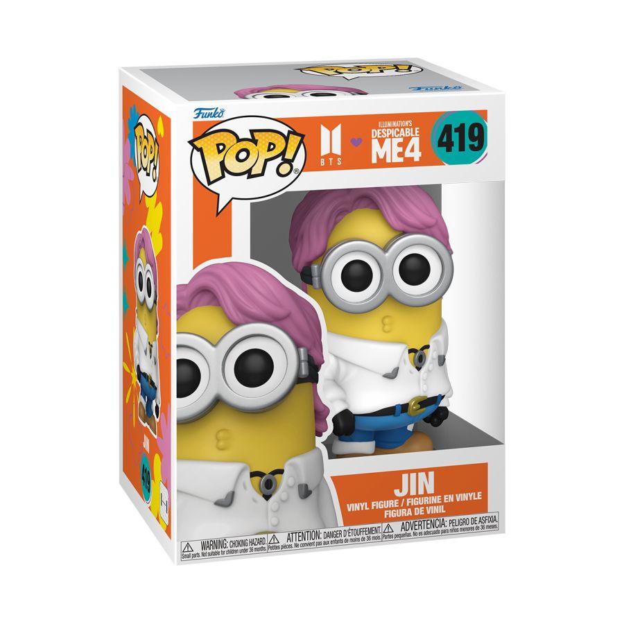 FUN85965 Minions x BTS - Jin Pop! Vinyl - Funko - Titan Pop Culture