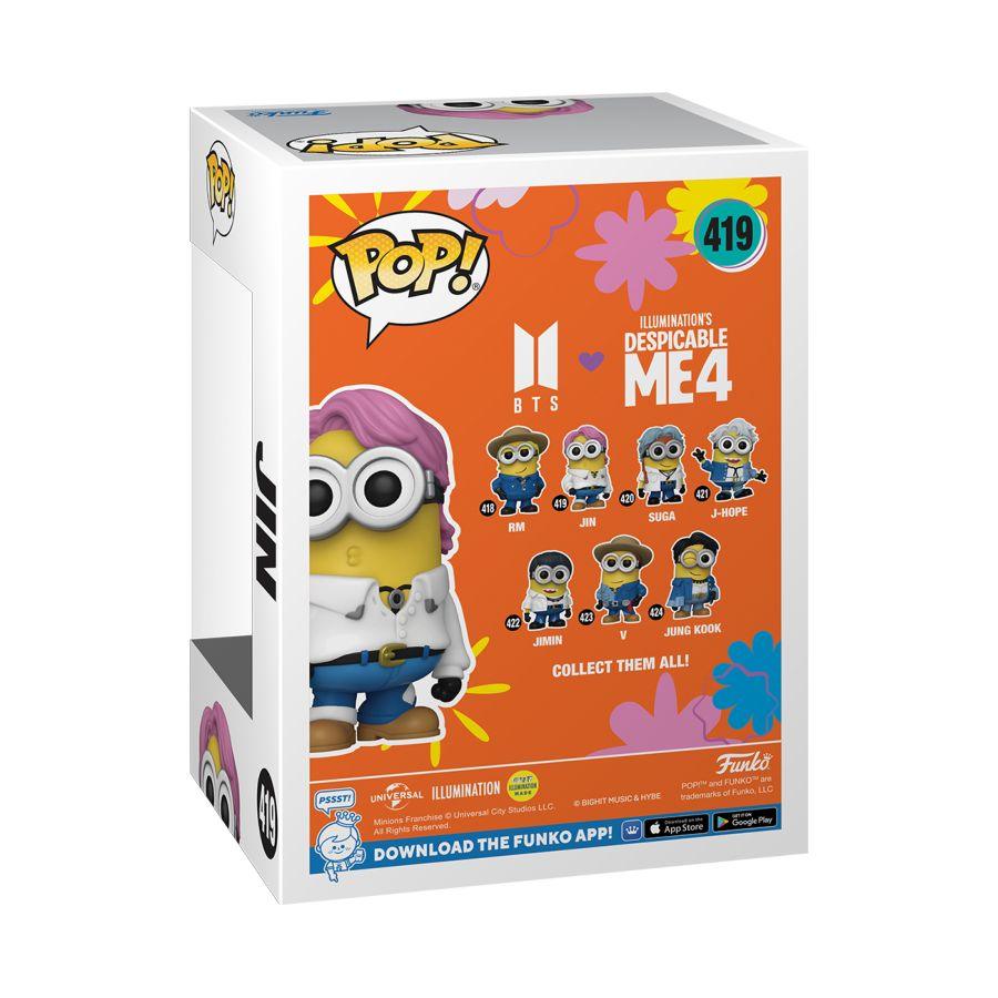 FUN85965 Minions x BTS - Jin Pop! Vinyl - Funko - Titan Pop Culture