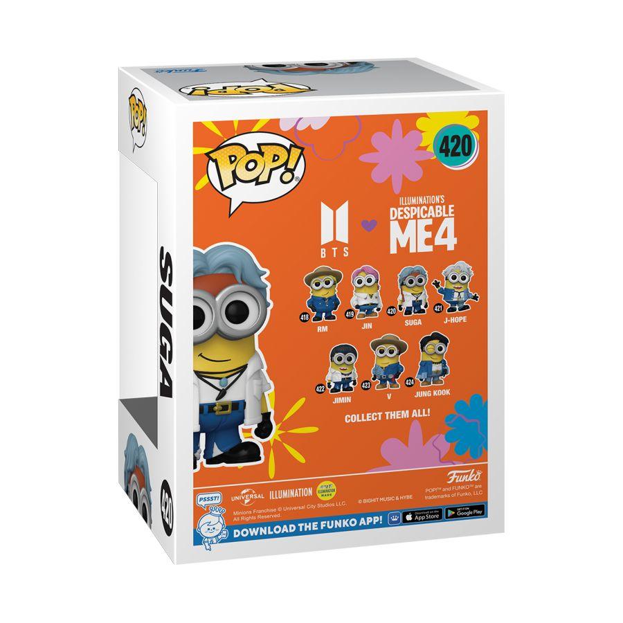 FUN85968 Minions x BTS - SUGA Pop! Vinyl - Funko - Titan Pop Culture